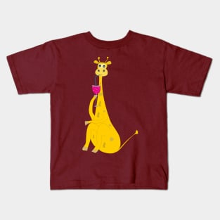 Funny giraffe Kids T-Shirt